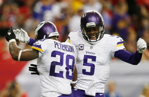 APTOPIX Vikings Falcons Football